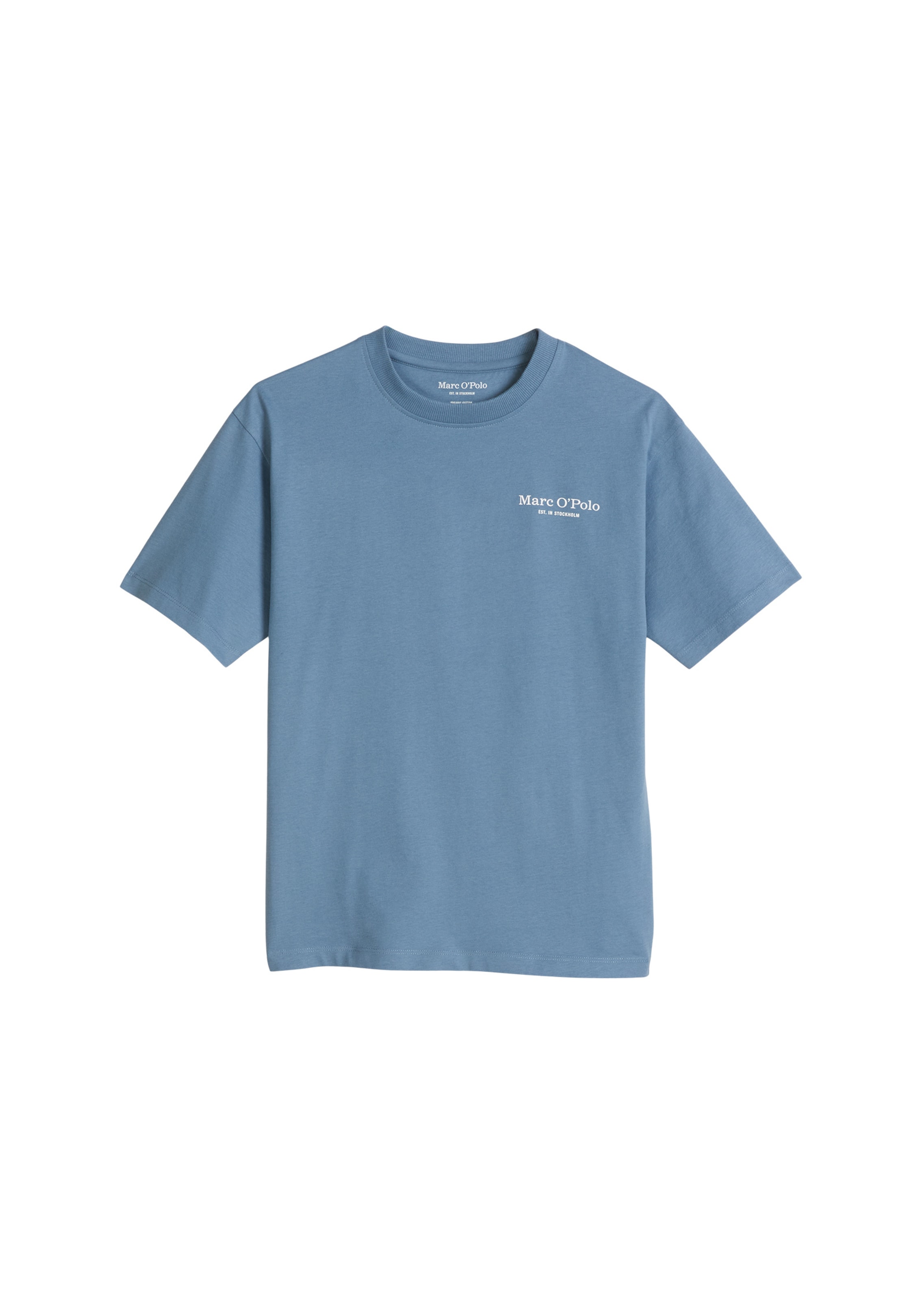 T-Shirt Marc O'Polo en bleu : devant