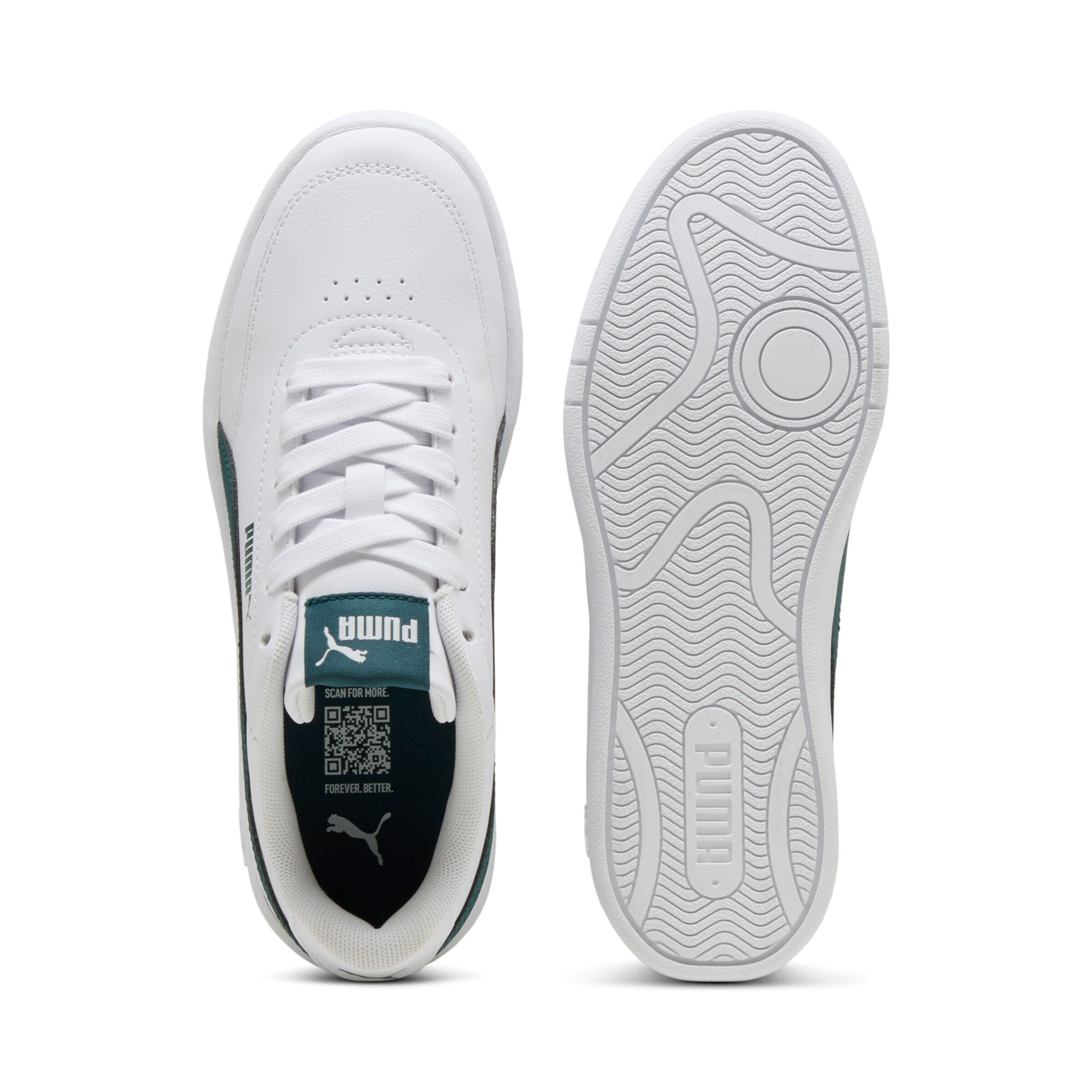 PUMA Sneakers laag 'Court Classic' in Wit