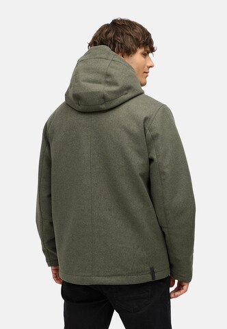 Ragwear Winterjas 'Mr Them Felt Youmodo' in Groen