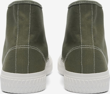 Bianco High-Top Sneakers in Green