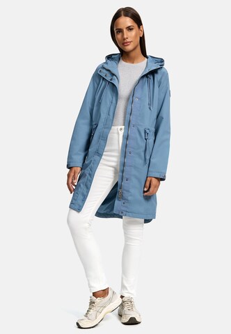MARIKOO Between-seasons coat 'Megumii 16' in Blue
