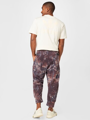 ADIDAS SPORTSWEAR Tapered Workout Pants 'Parley ' in Brown