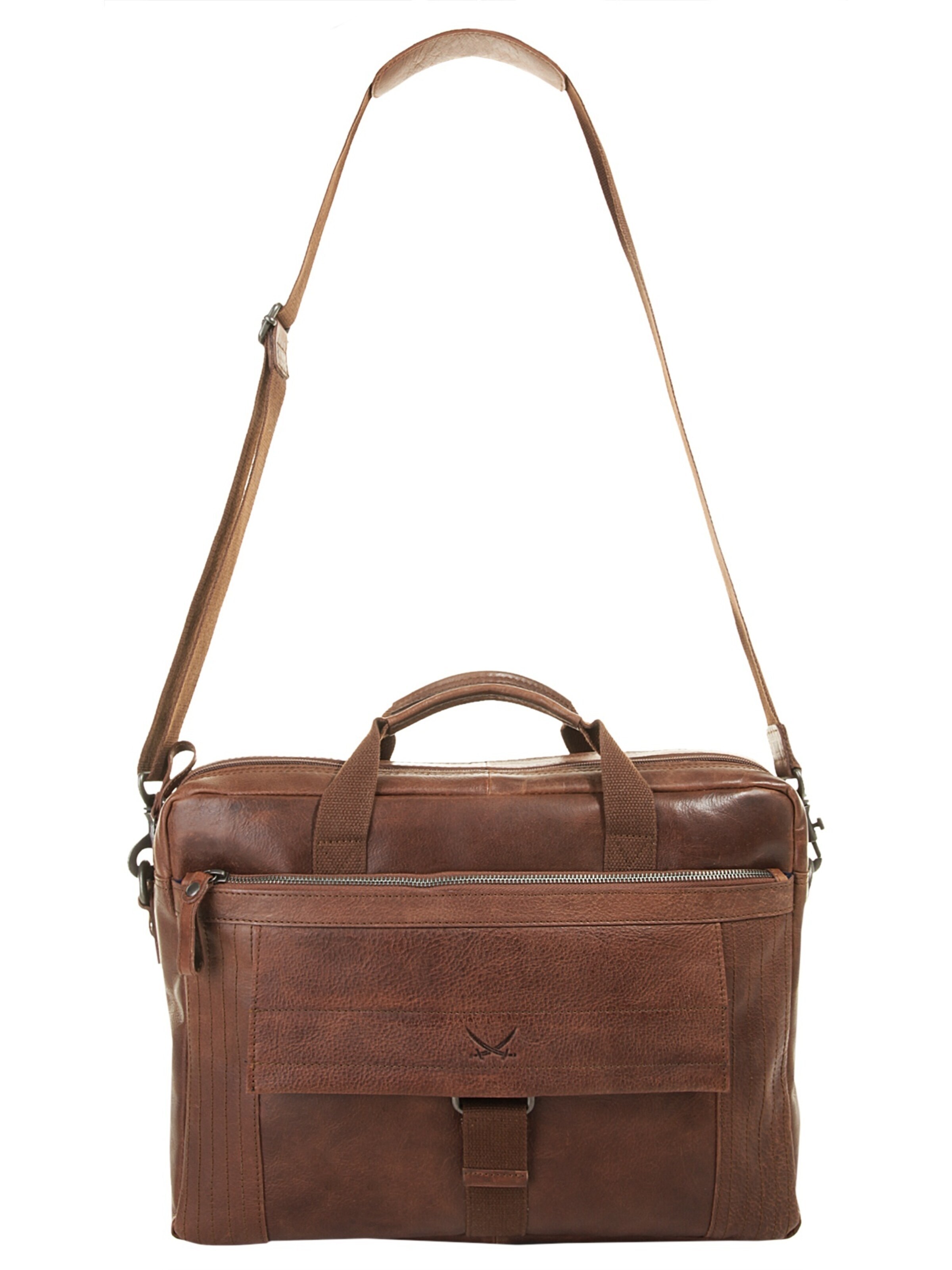 SANSIBAR Briefcase in Brown