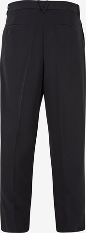 Urban Classics Loose fit Pleat-front trousers in Black