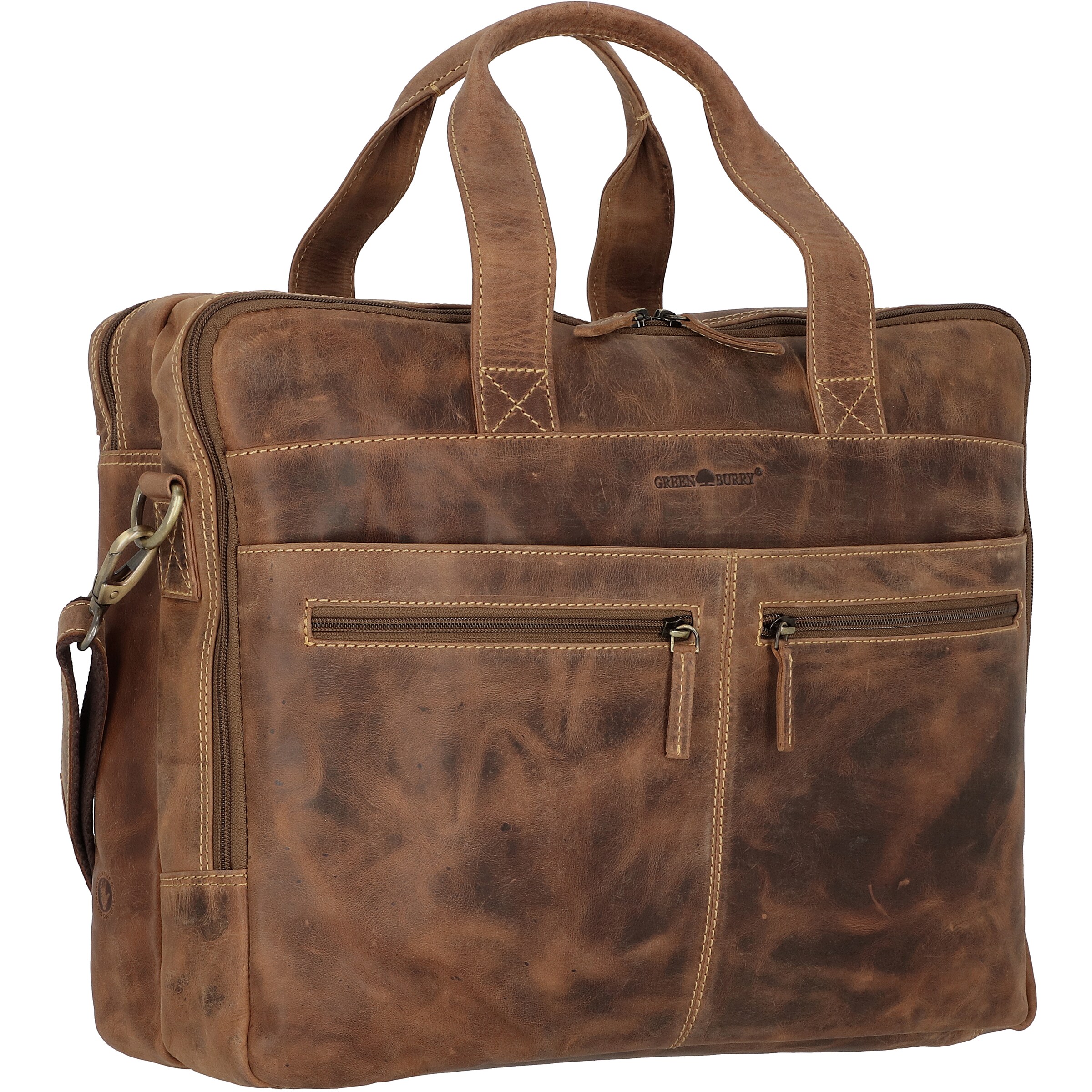 GREENBURRY Document bag in Brown