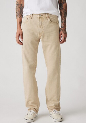 LEVI'S ® Regular Jeans '501' in Beige: front