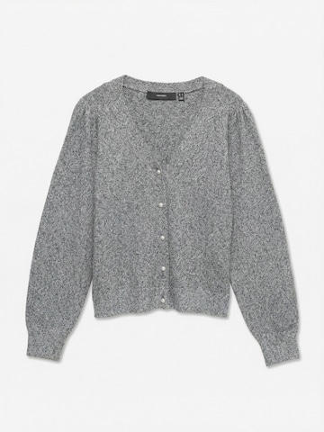 VERO MODA Gebreid vest 'VMDoffy' in Grijs