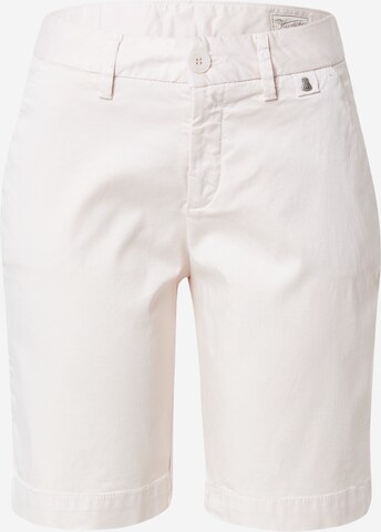 Pantalon chino Herrlicher en rose : devant