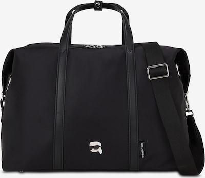 Karl Lagerfeld Viikonloppulaukku 'Ikon' värissä musta, Tuotenäkymä