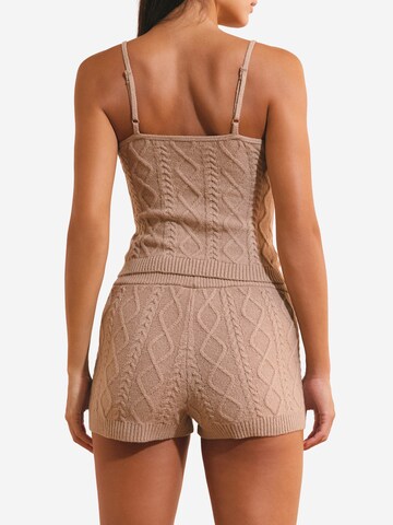 Pantaloncini da pigiama 'Blanca' di ETAM in beige