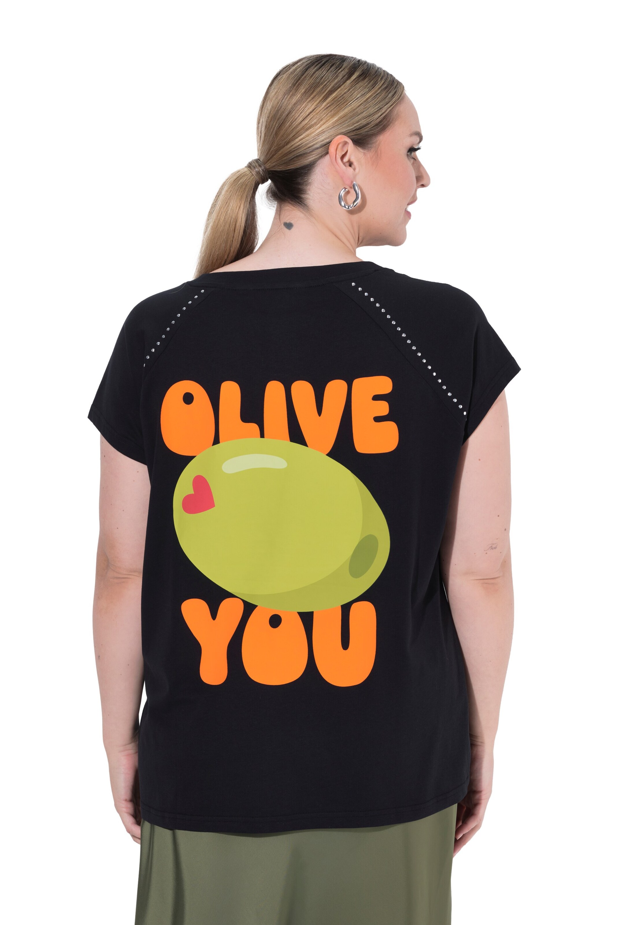 MIAMODA Shirt in Black