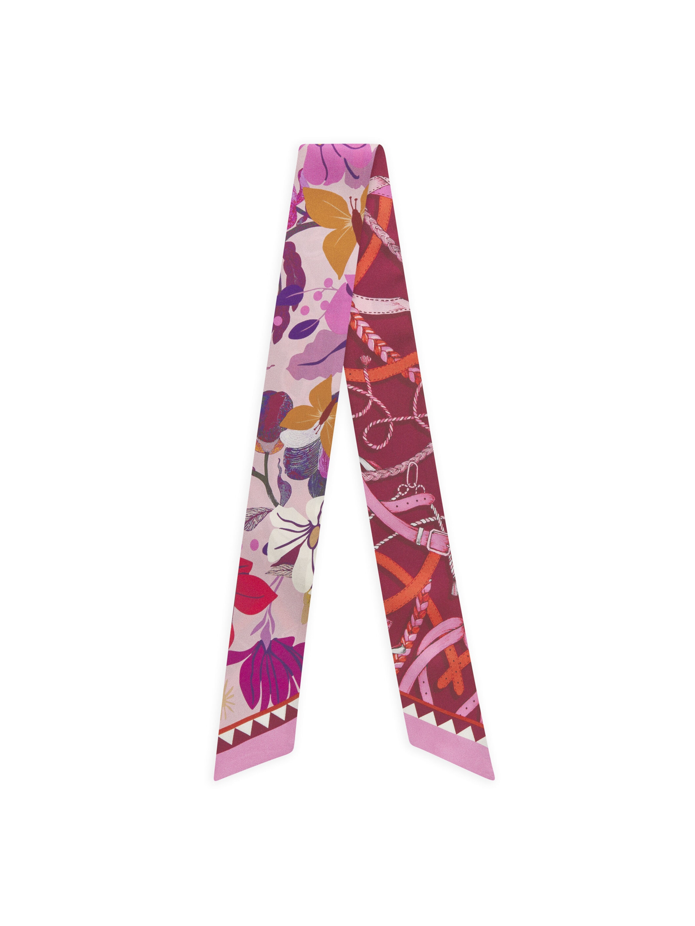 Foulard CODELLO en rose : devant