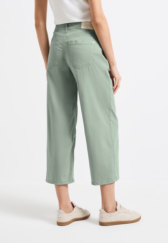 STREET ONE Wide leg Jeans in Green