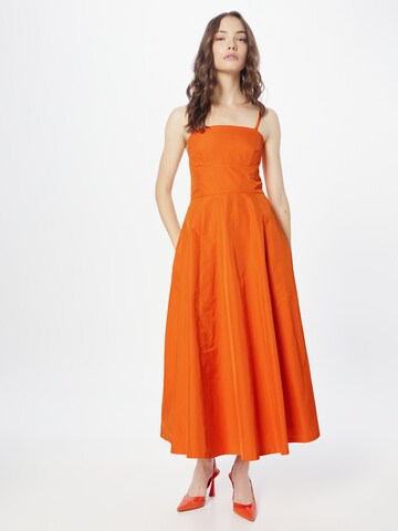 Kate Spade Καλοκαιρινό φόρεμα σε πορτοκαλί: μπροστά