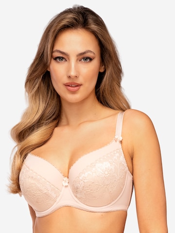 Unikat Classic Bra 'Inga' in Beige: front