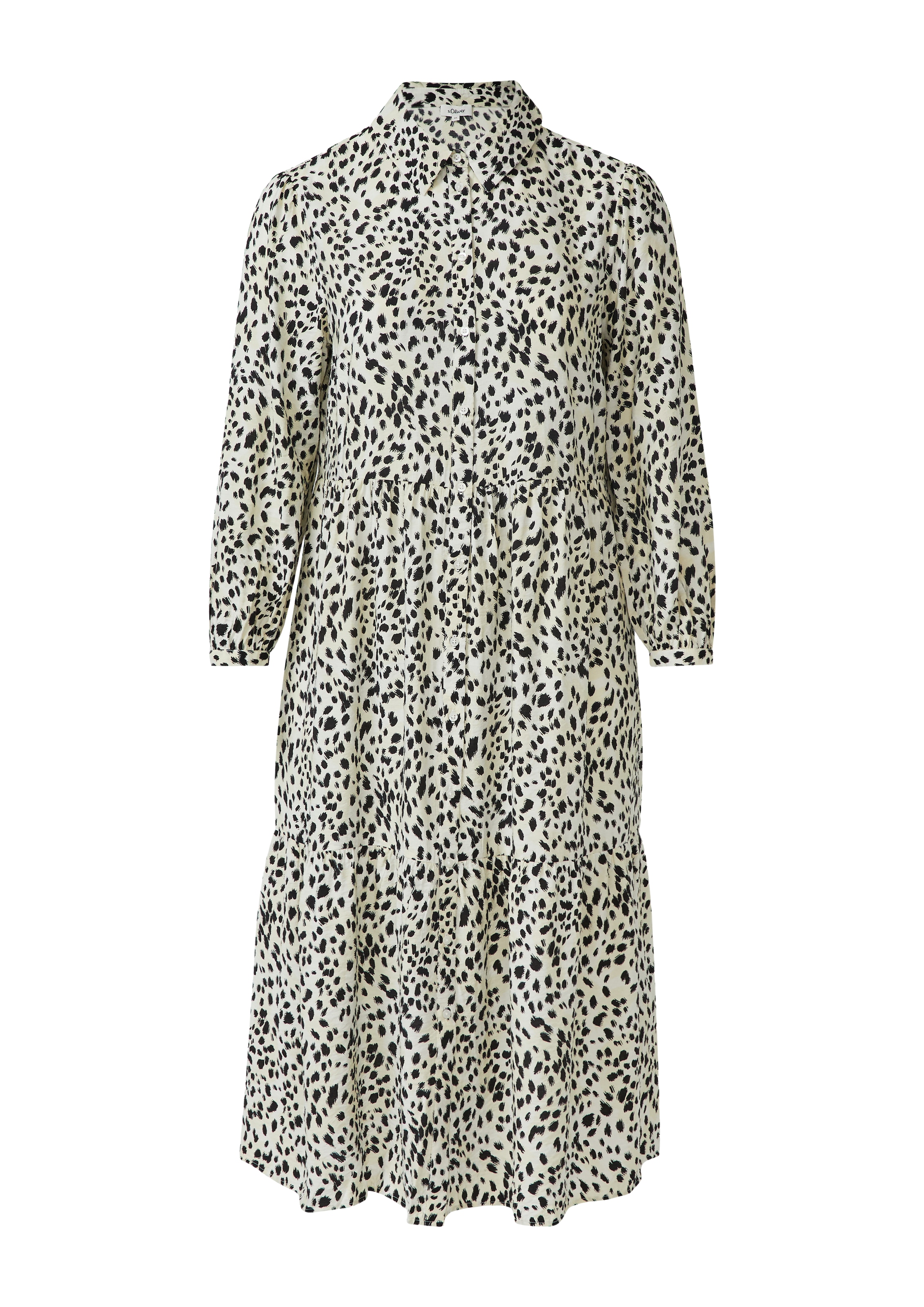 s.Oliver Blousejurk in Beige: voorkant