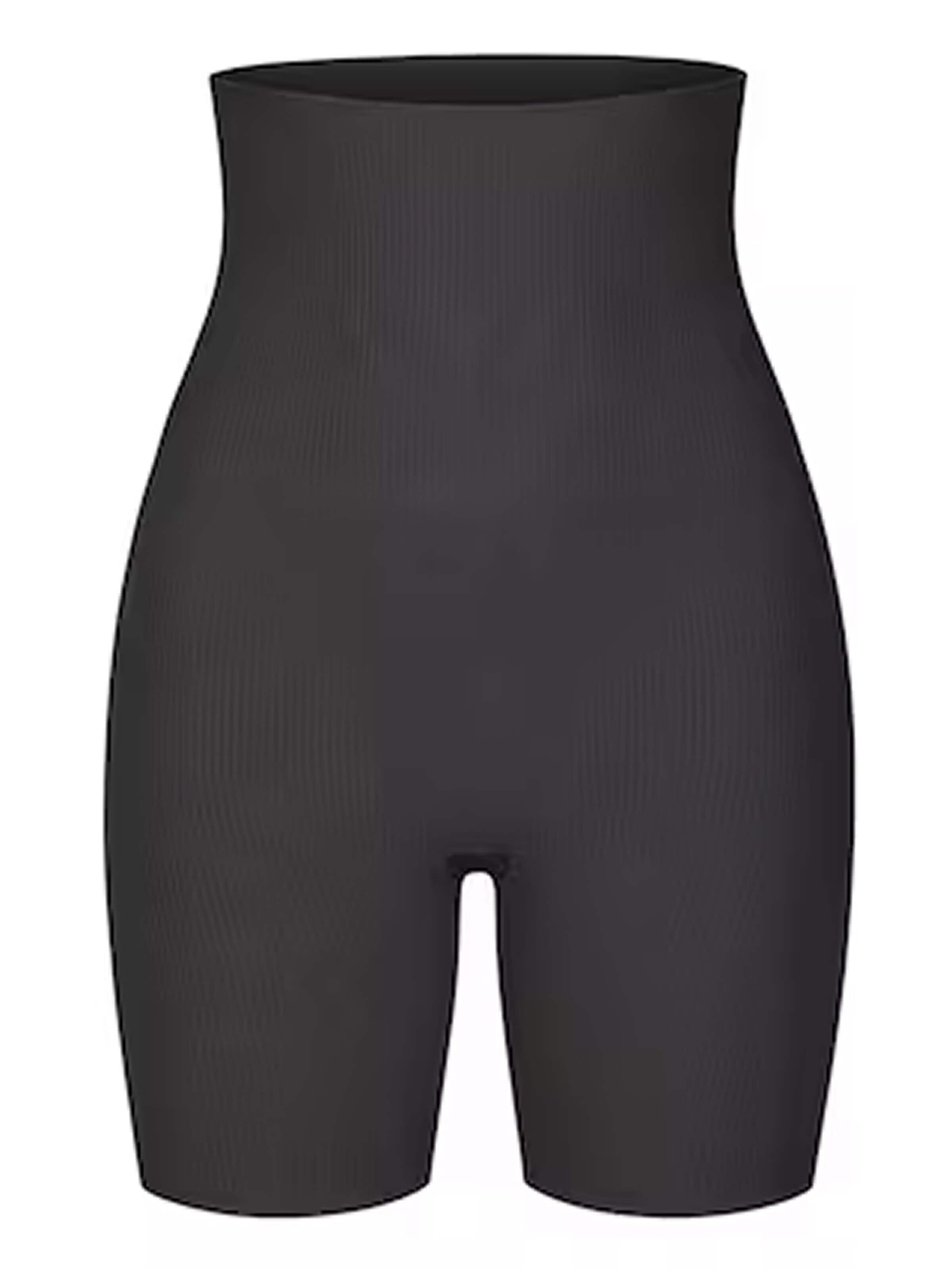 Pantalon modelant 'Corrigerende High Waist Short met Pads' Shapetape en noir