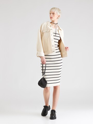VERO MODA Knit dress in Beige