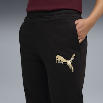 PUMA Tapered Sporthose 'Ess' in Schwarz
