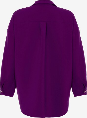 Jimmy Sanders Blouse in Purple