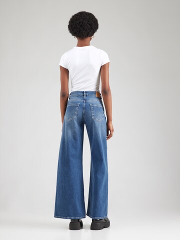 Wide Leg Jean 'Cellma' Someday en bleu