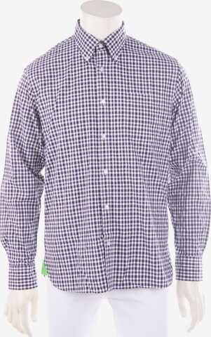 Navyboot Button Up Shirt in M in Purple: front