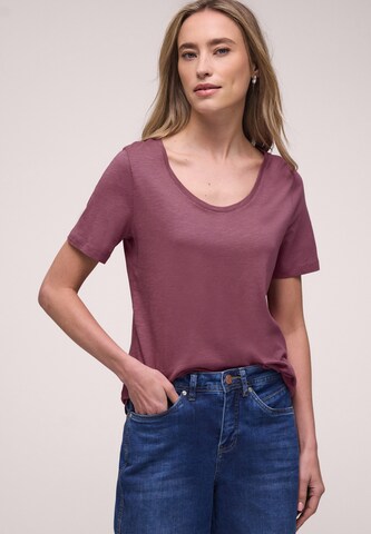 STREET ONE Shirt in Pink: front