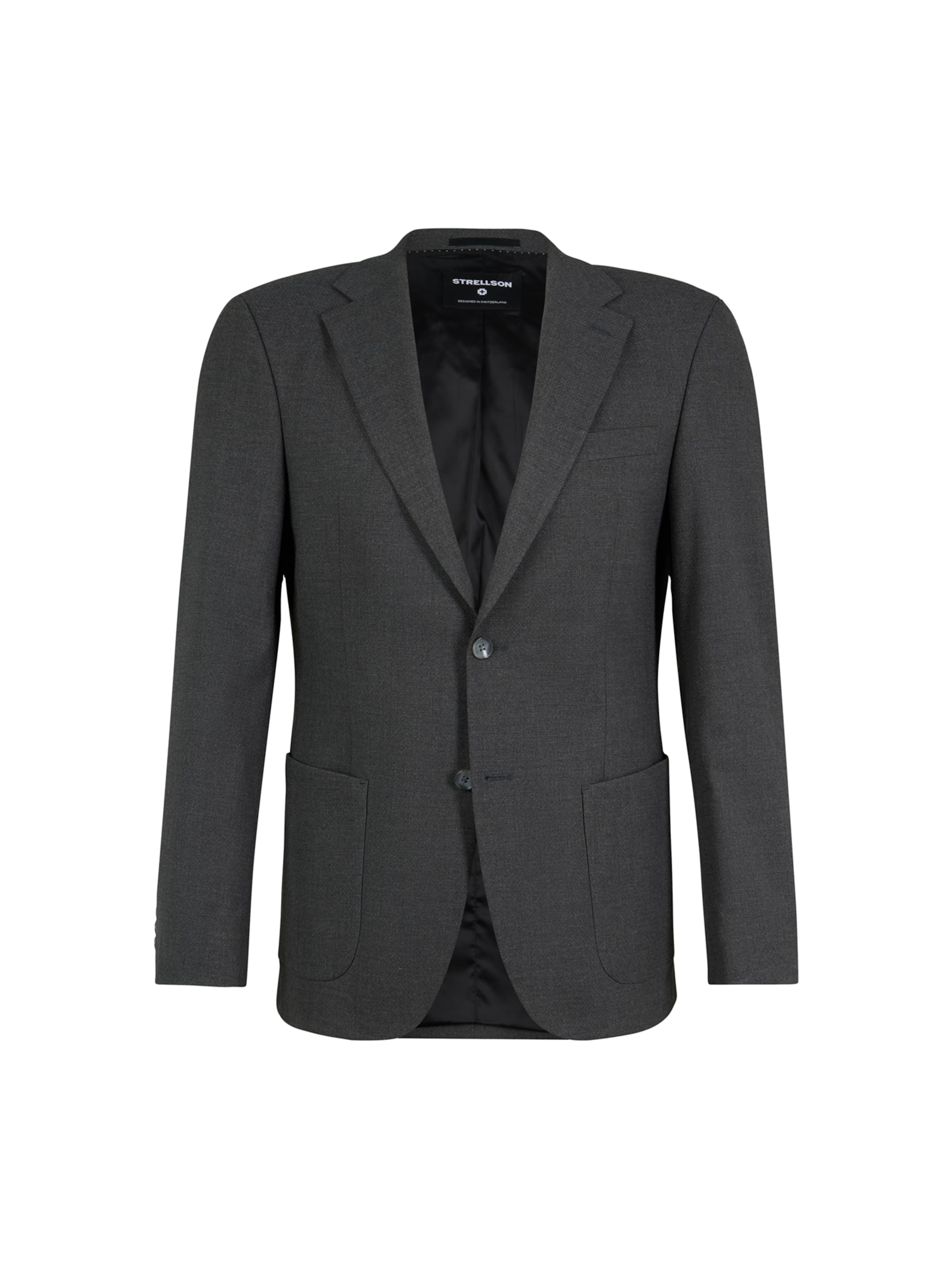 STRELLSON Slim fit Business-colbert in Grijs: voorkant