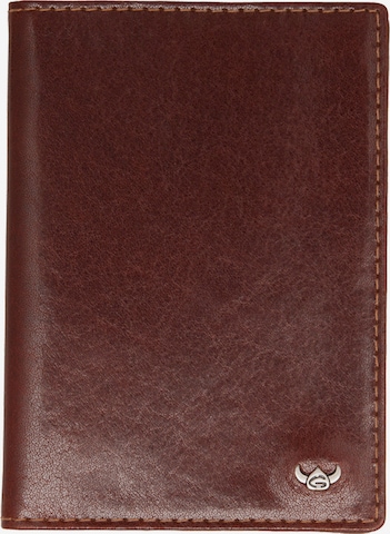 GOLDEN HEAD Wallet 'Colorado' in Brown: front