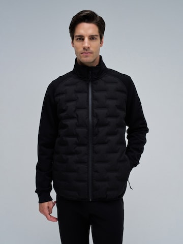 Veste d’hiver Salsa Jeans en noir : devant