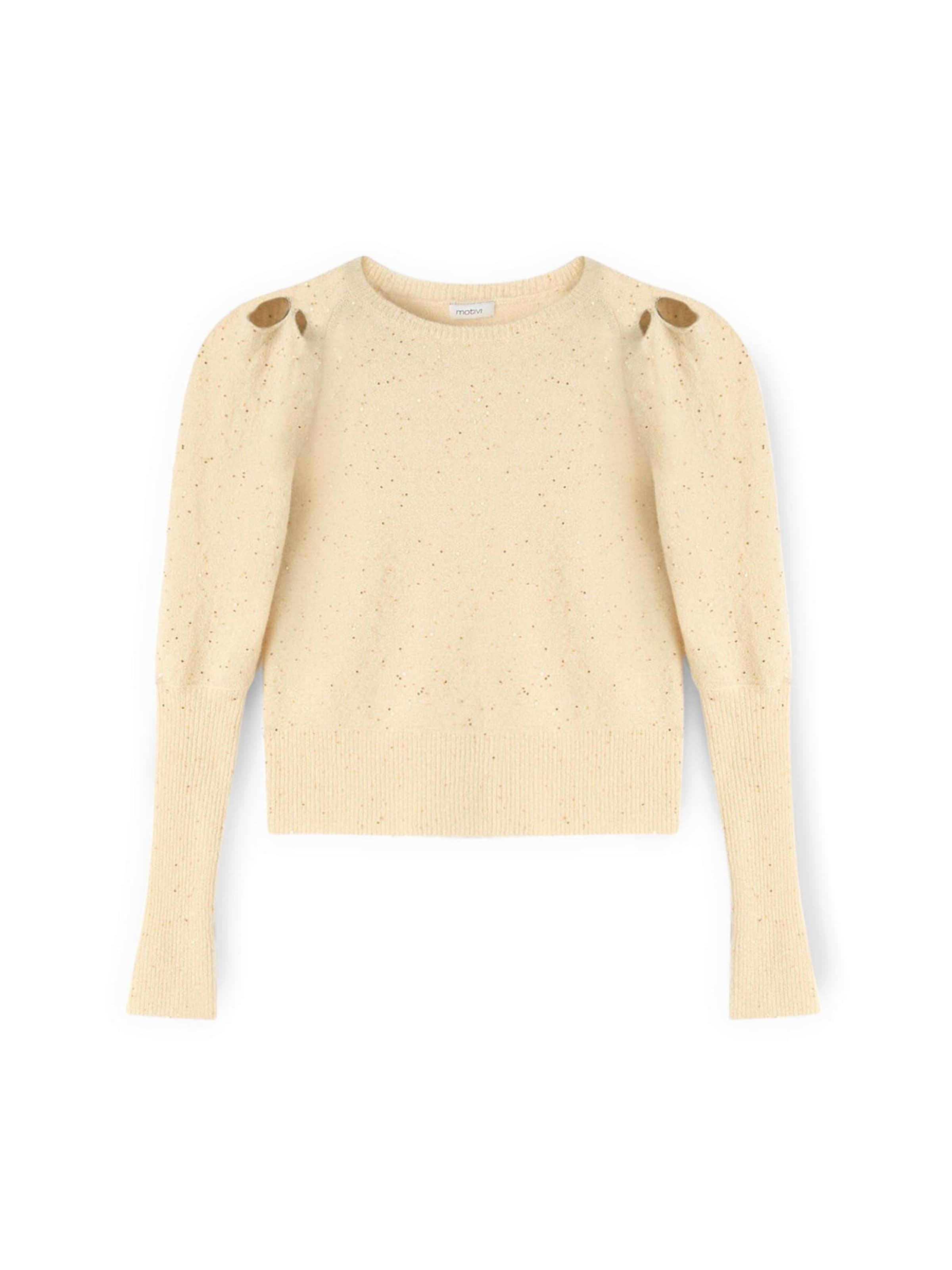 MOTIVI Pullover‌‌‌‌‌‌‌‌‌ in Beige: Vorderseite