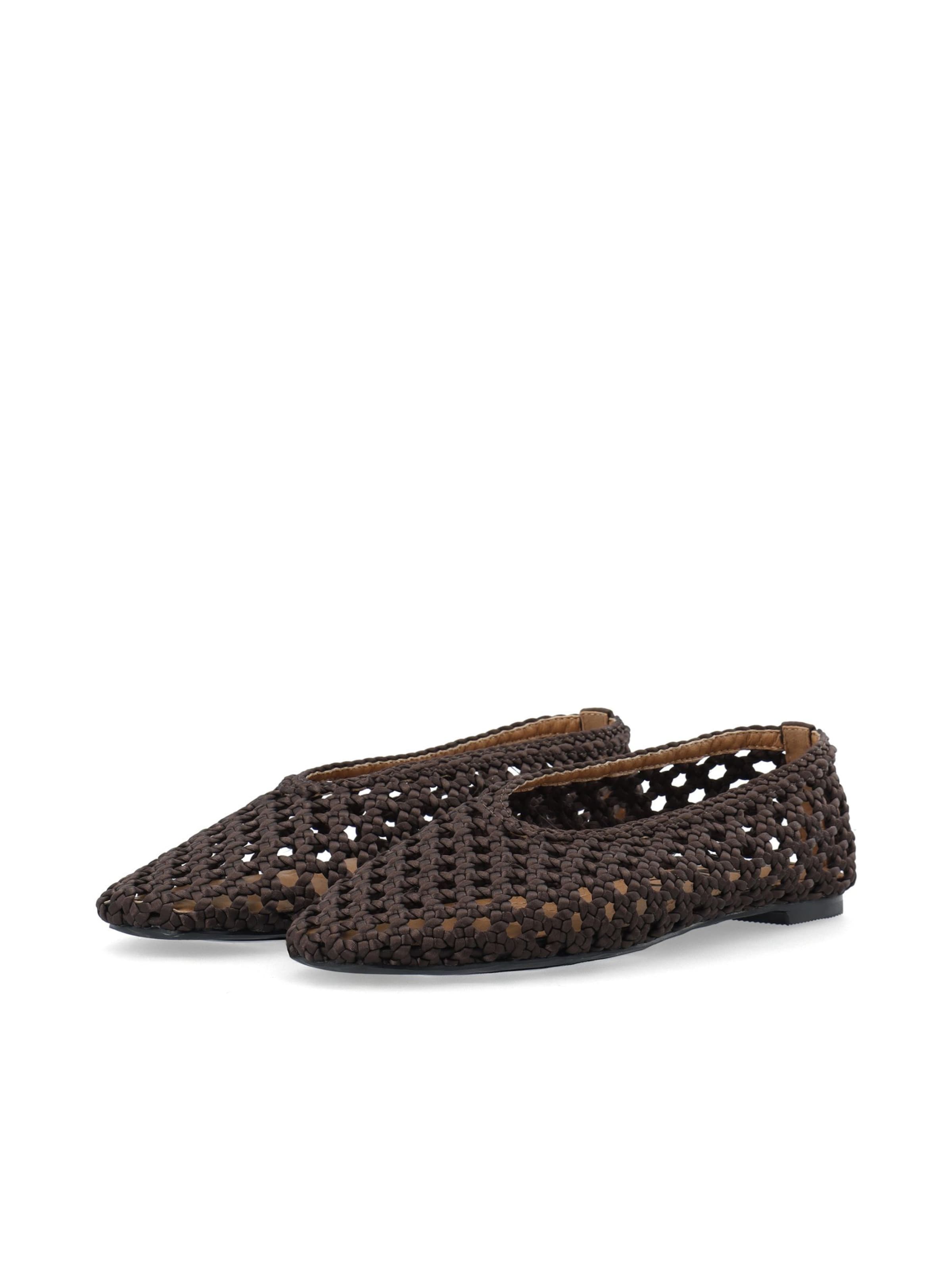 Ballerines 'LILJA ' Bianco en marron