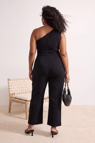 Trendyol Curve Jumpsuit in Schwarz