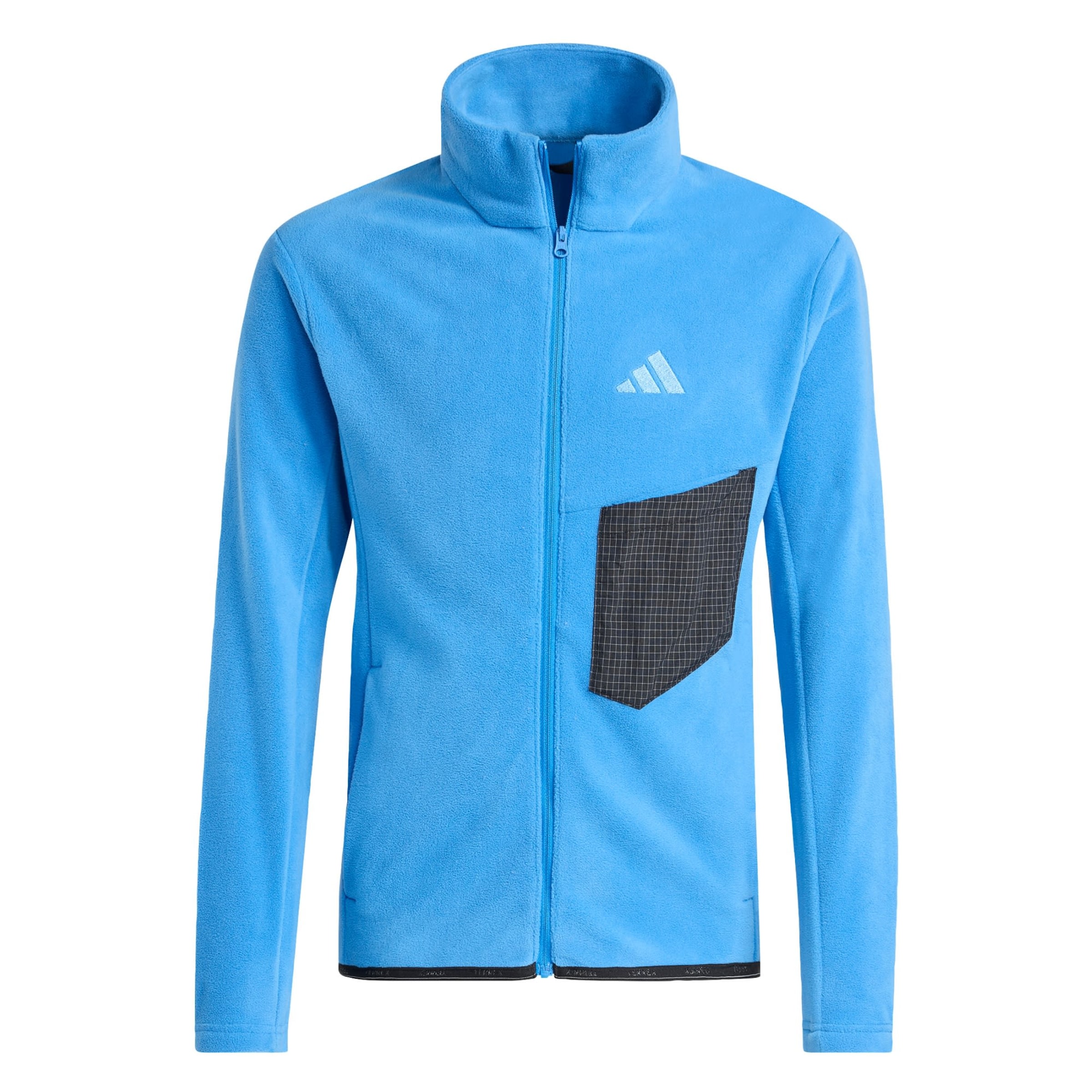 ADIDAS TERREX Athletic fleece jacket 'Kids Multi Full-Zip' in Blue: front