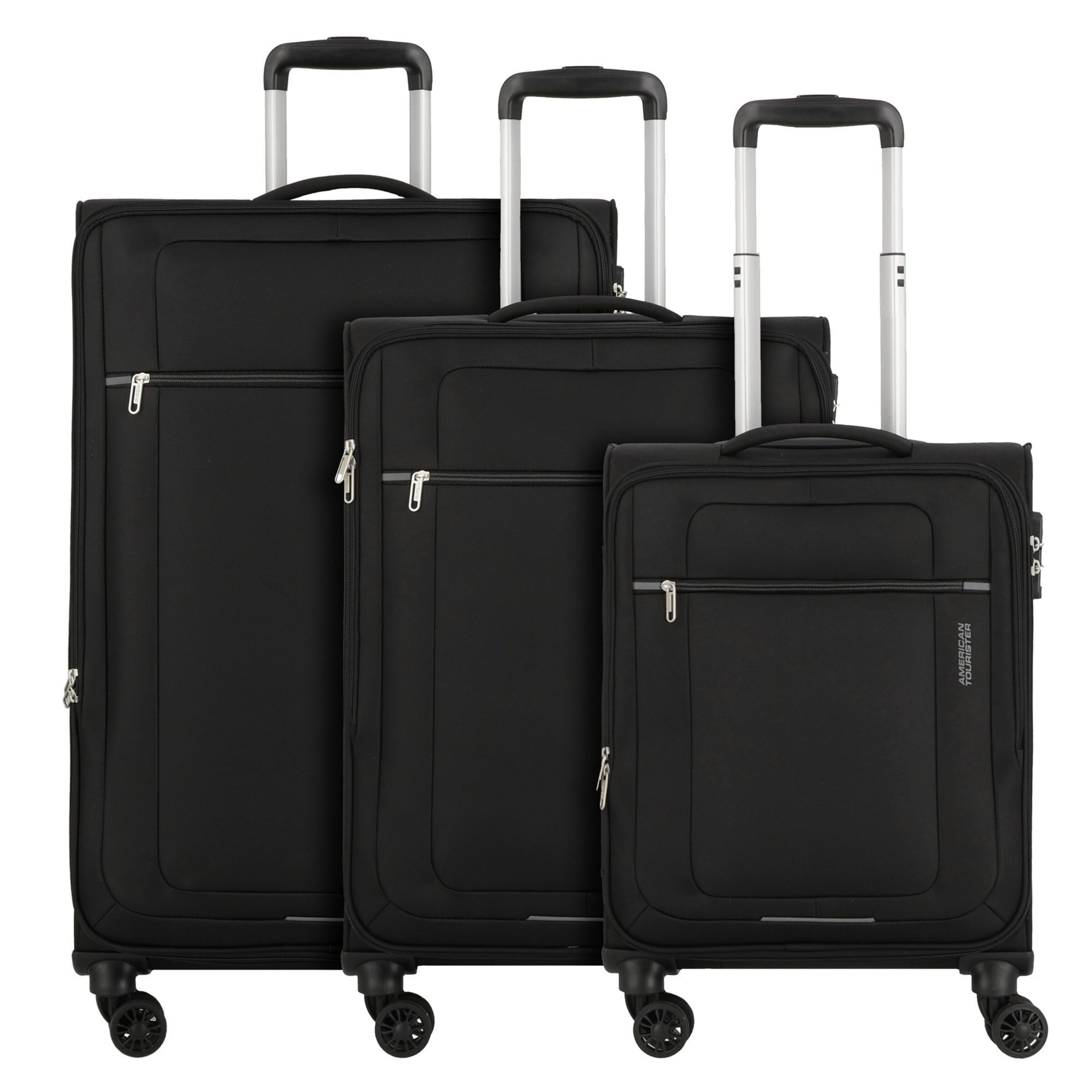Ensemble de bagages 'Rampup' American Tourister en noir : devant