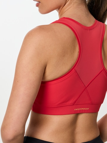 SWEDEMOUNT Bralette Sports Bra 'Core' in Red