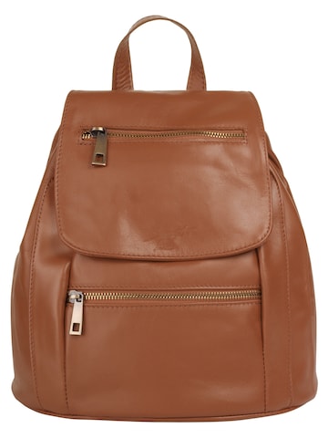 Samantha Look Rucksack in Braun: Vorderseite