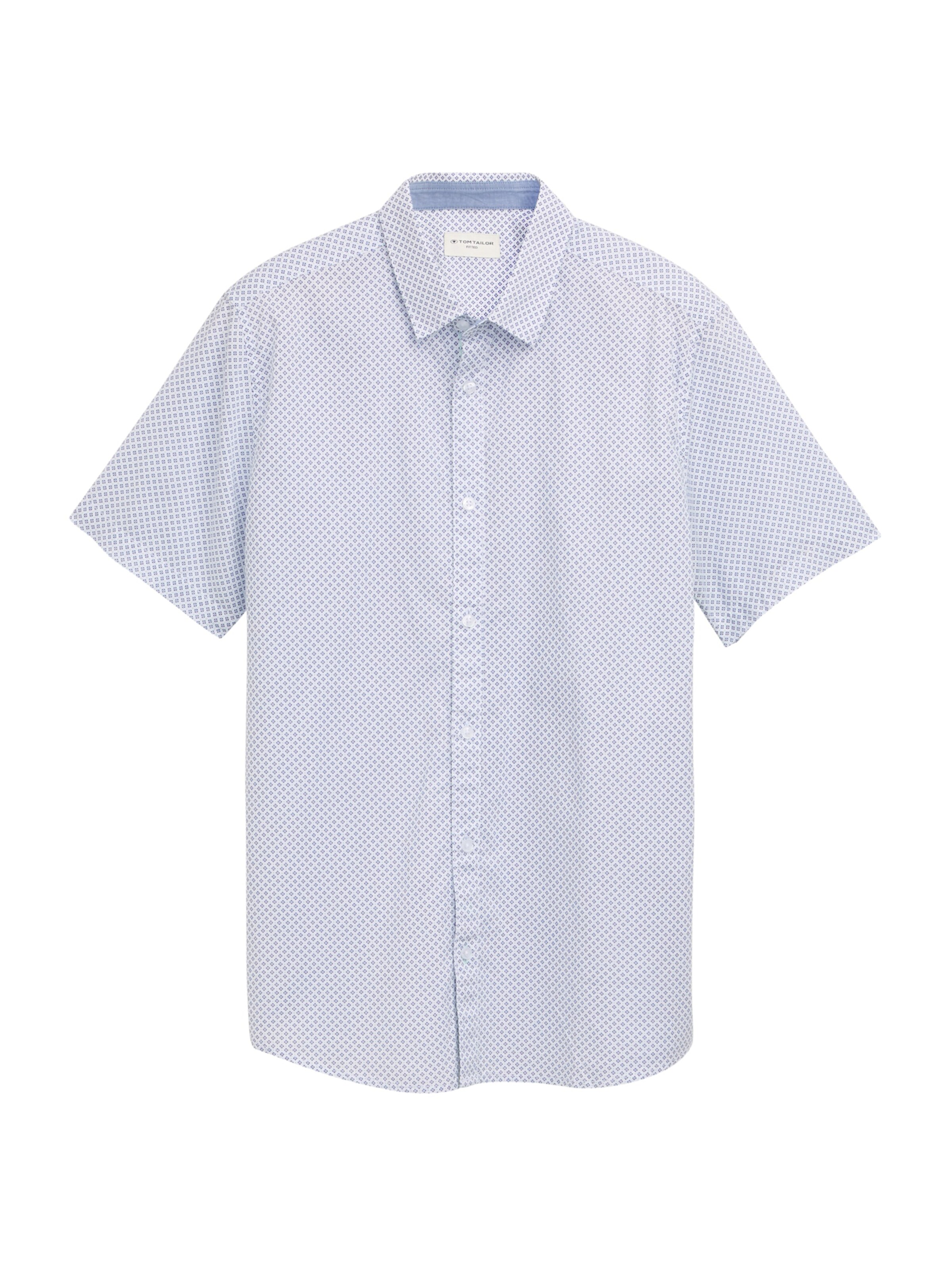 TOM TAILOR Regular Fit Hemd in Blau: Vorderseite