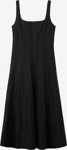 MANGO Summer Dress 'Cardio' in Black: front