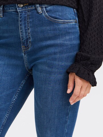 évasé Jean PULZ Jeans en bleu