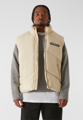 MJ Gonzales Vest in Beige: front