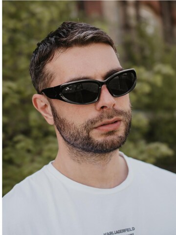 VEYREY Sunglasses 'Sonnenbrillen Yolzalgil' in Black
