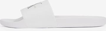Mule Calvin Klein Jeans en blanc : devant