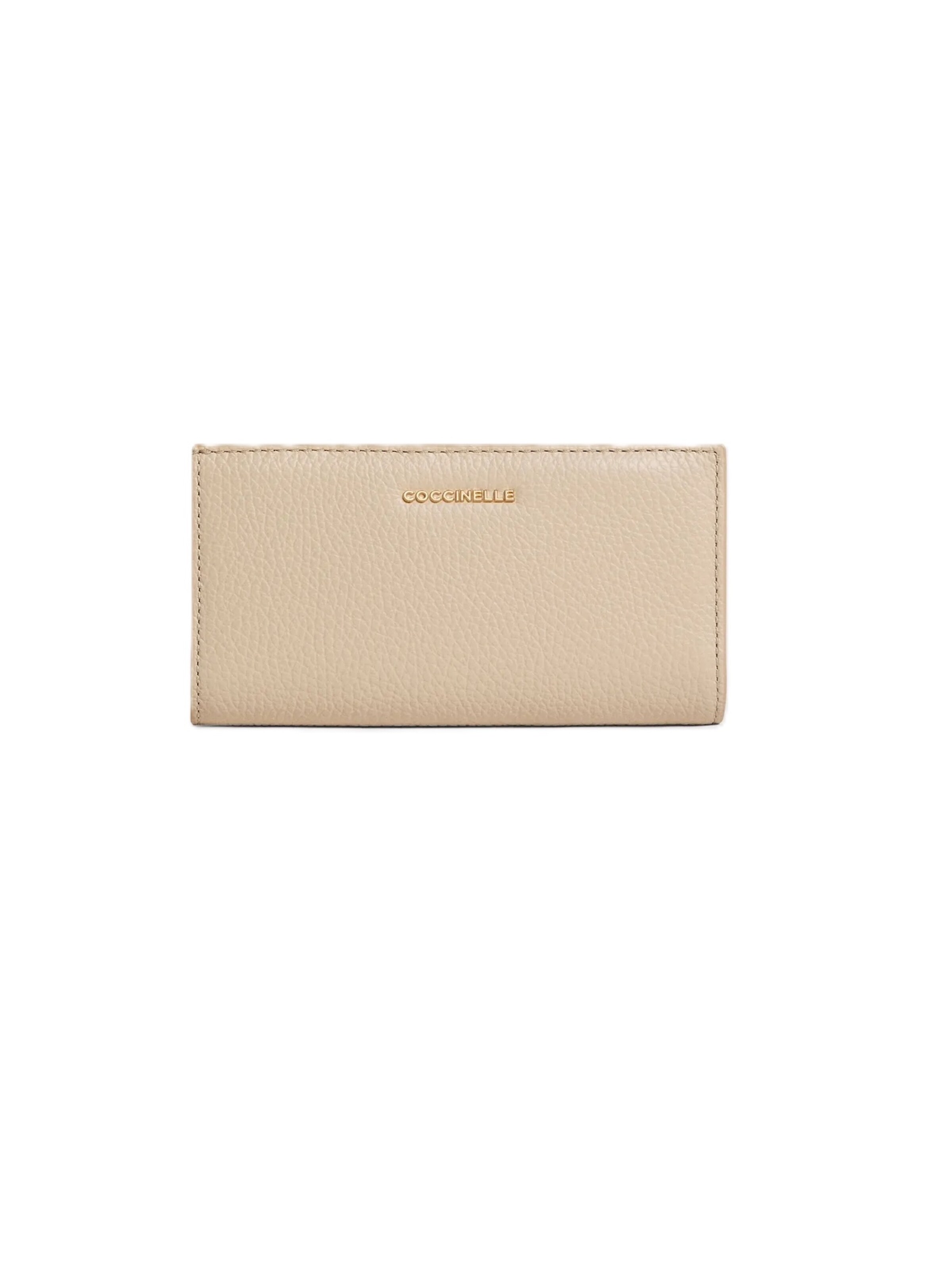 Coccinelle Wallet 'E2MW511F101' in Beige: front