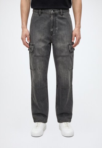 HOLLISTER Baggy Jeans in Grau: Vorderseite
