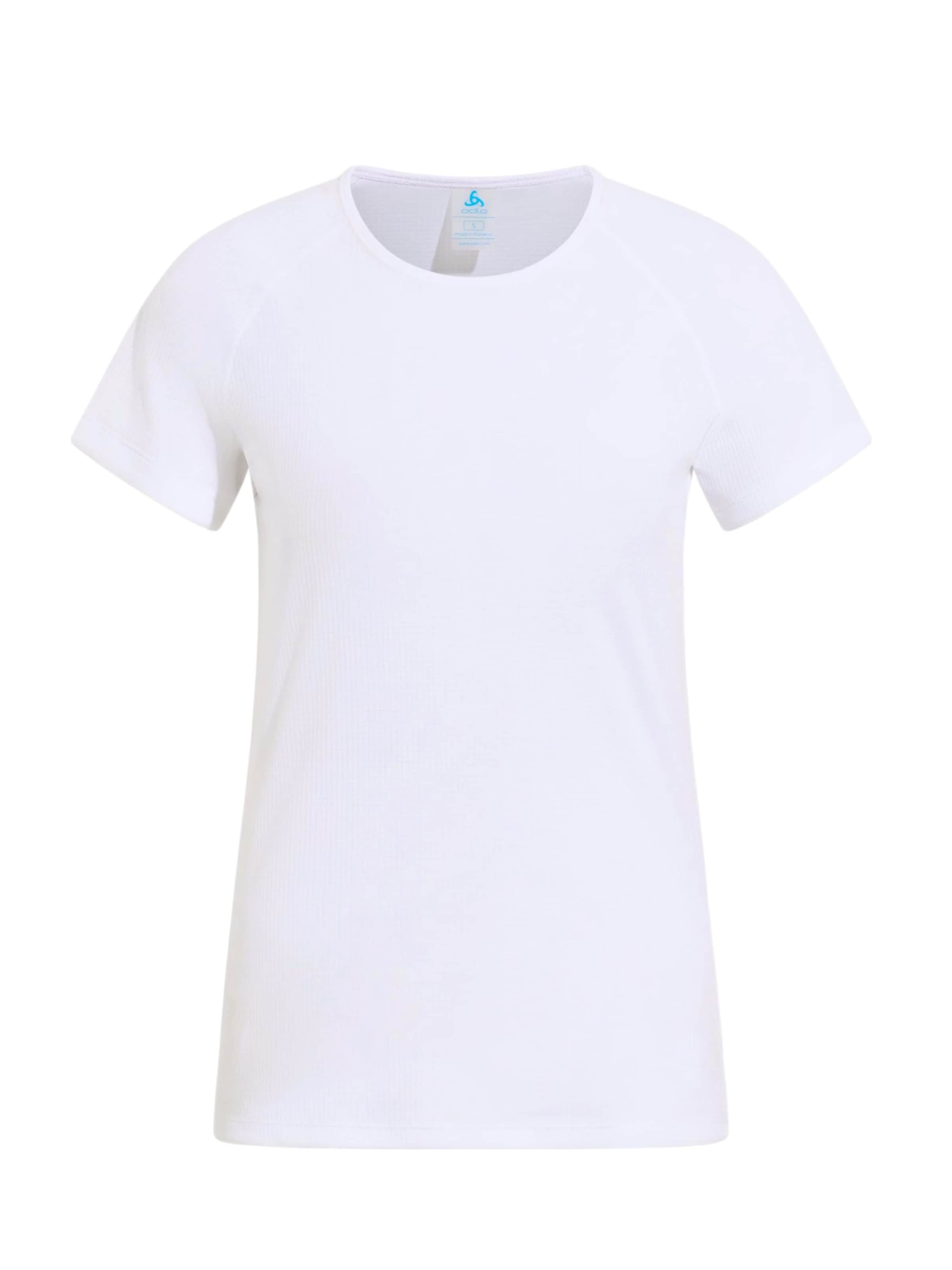 ODLO Functioneel shirt in Wit: voorkant
