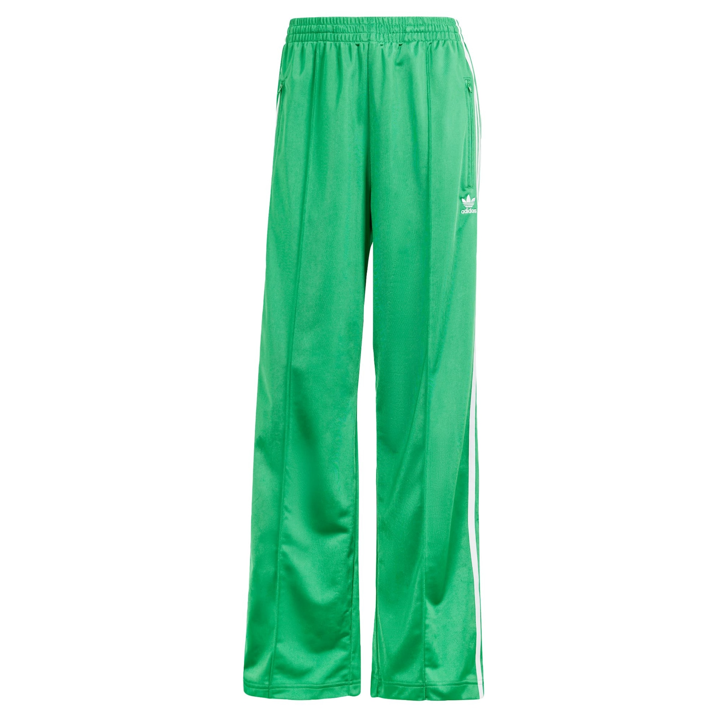 ADIDAS ORIGINALS Pants 'Firebird' in Green: front