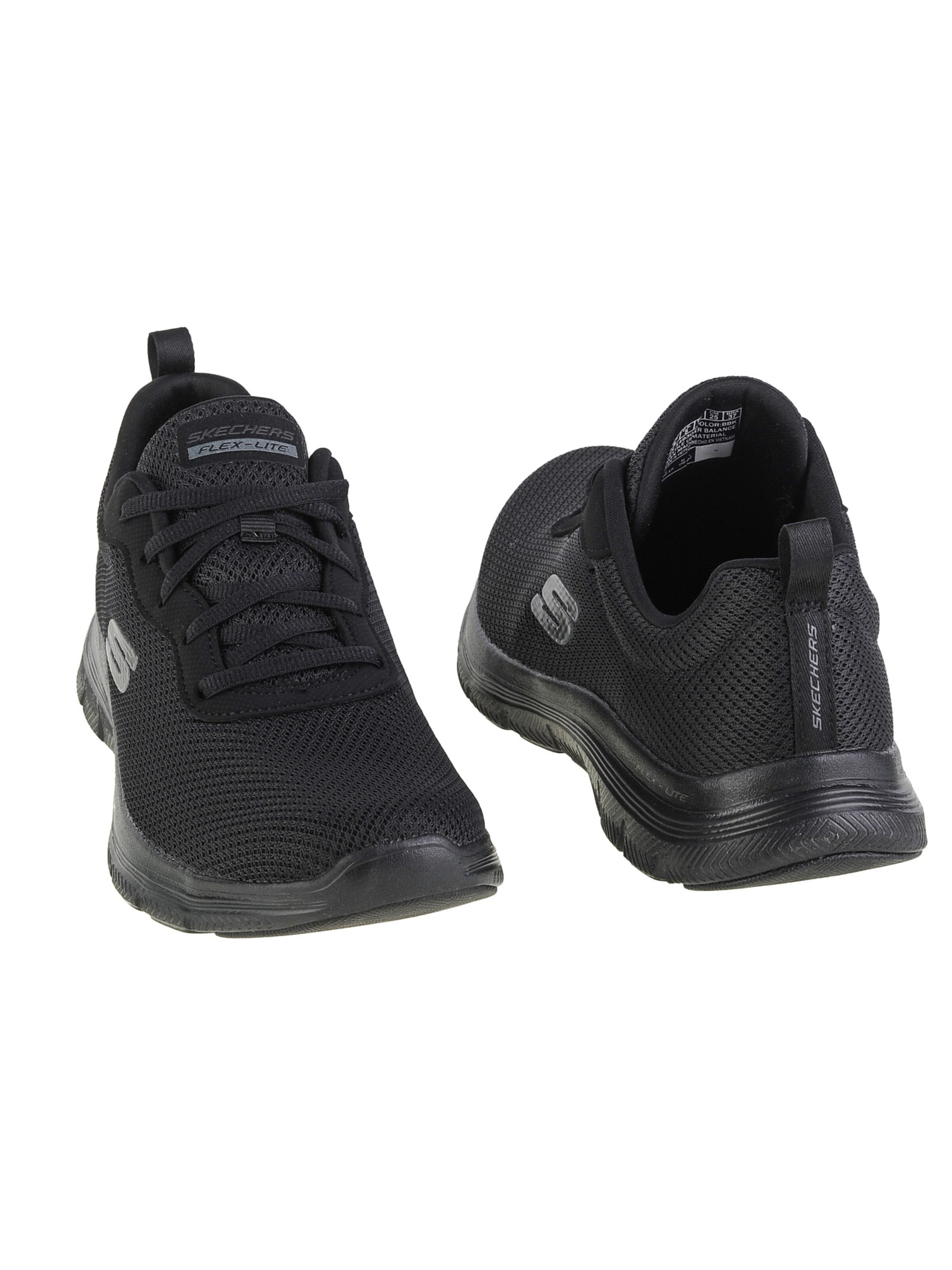 SKECHERS Slip-on 'Skechers Flex Appeal 4.0 Brilliant View' in Zwart