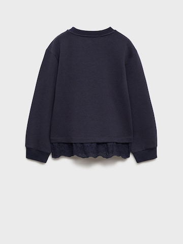 MANGO KIDS Sweatshirt 'FIONA' in Blauw