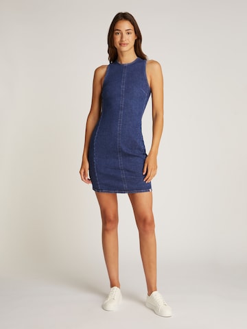 Calvin Klein Jeans Dress in Blue: front